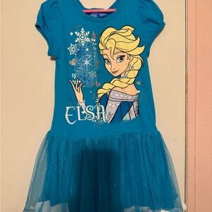Elsa kids dress